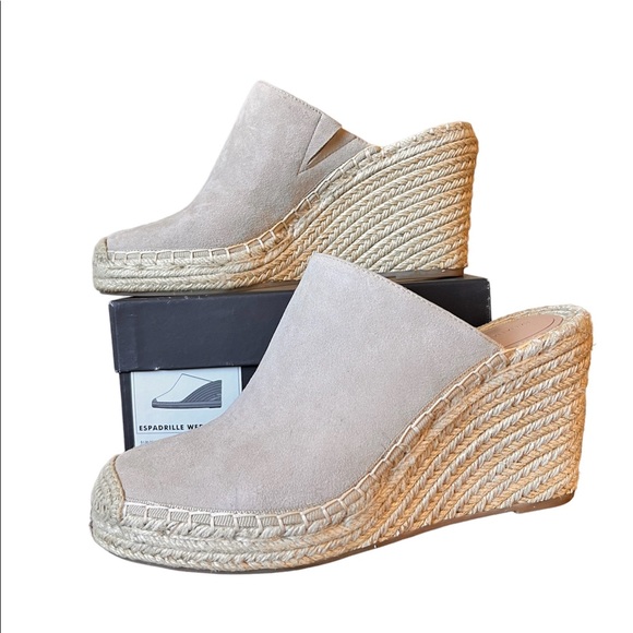 EUC Banana Republic Espadrille Wedge Mule - Picture 1 of 8